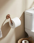 Aged Copper Wall Toilet Roll Holder – Rustic Bath Hardware