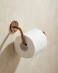 Aged Copper Wall Toilet Roll Holder – Rustic Bath Hardware