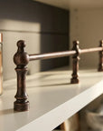 Aged Copper Shelf Rail – Decorative Kitchen Gallery Bar