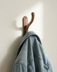 Aged Copper Double Wall Hook – Rustic Coat & Robe Hanger