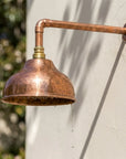 Handmade Copper Dome Rain Shower for Indoor & Outdoor Use