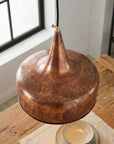 Handmade Vintage Copper Dome Pendant Light for Kitchen Island