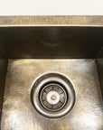 Handmade Antique Brass Undermount Kitchen Sink – Rustic Farmhouse Basin