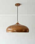 Handmade Hammered Copper Dome Pendant Light for Kitchen Island