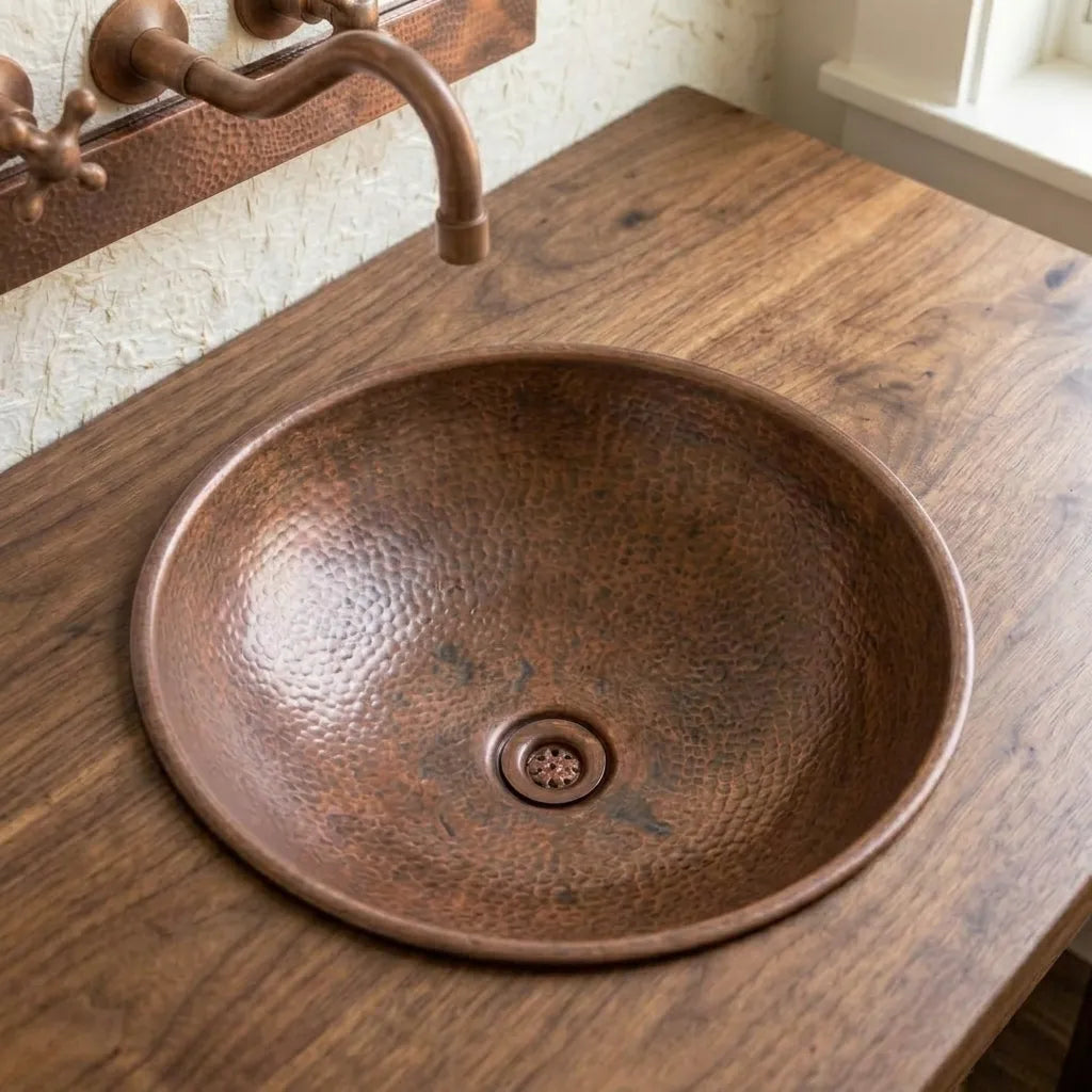 Copper Bar & Prep Sinks