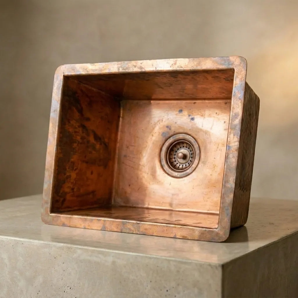 Copper Undermount Kitchen Sinks