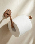 Aged Copper Wall Toilet Roll Holder – Rustic Bath Hardware