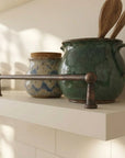 Handmade Aged Copper Shelf Rail – Rustic Kitchen Gallery Guard