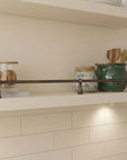 Handmade Aged Copper Shelf Rail – Rustic Kitchen Gallery Guard