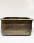 Handmade Antique Brass Undermount Kitchen Sink – Rustic Farmhouse Basin