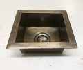 Handmade Antique Brass Undermount Kitchen Sink – Rustic Farmhouse Basin