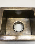 Handmade Antique Brass Undermount Kitchen Sink – Rustic Farmhouse Basin
