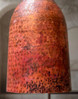 Handmade Hammered Copper Pendant Light for Rustic Farmhouse Kitchens