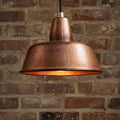 Rustic Copper Pendant Light – Vintage Farmhouse Kitchen Island Ceiling Fixture